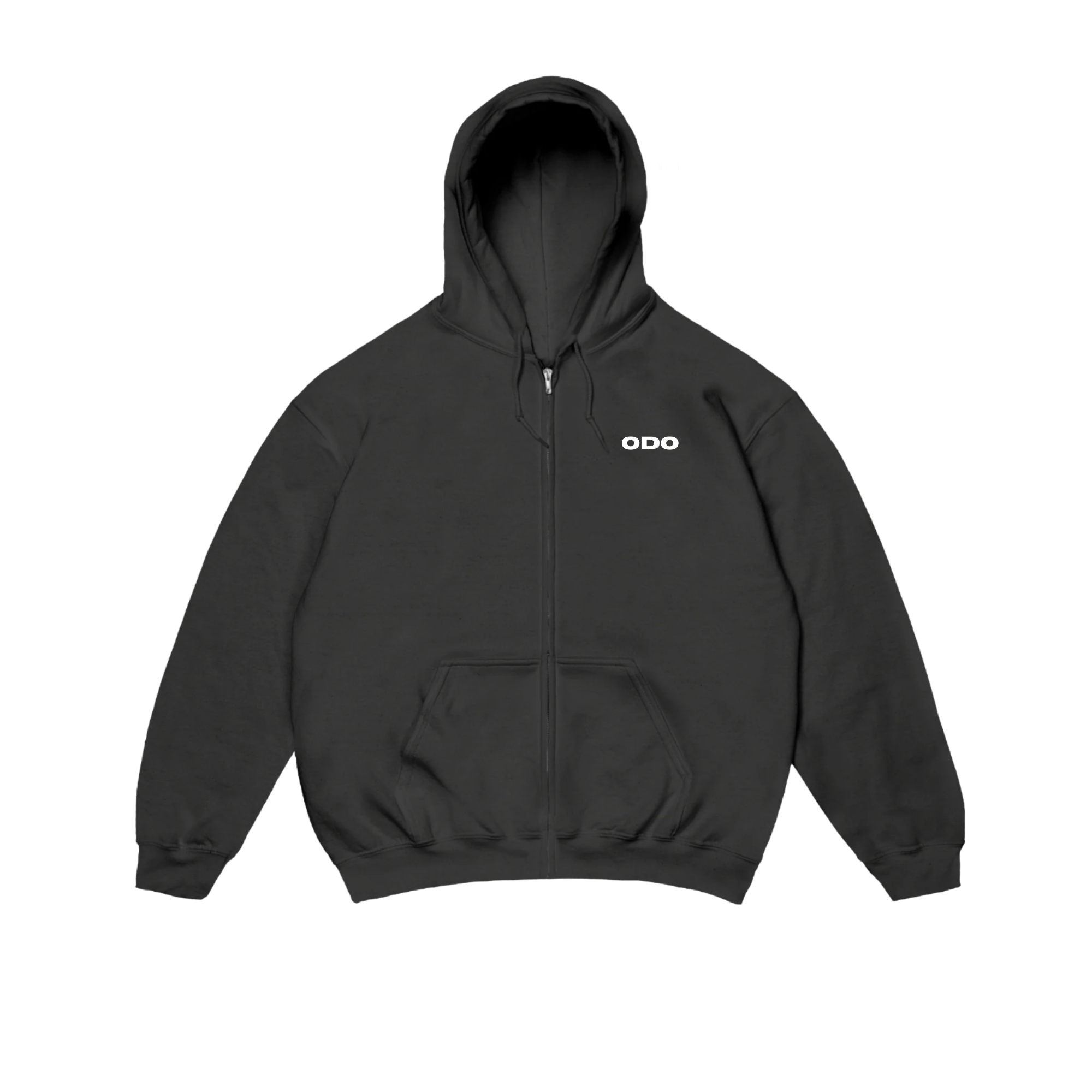 Black Zip-Up — ODO Clothing
